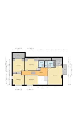 Floorplan - Noordeinde 91, 2742 AB Waddinxveen